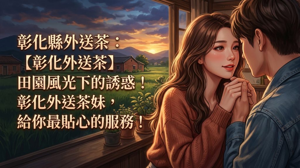 彰化縣外送茶：【彰化外送茶】田園風光下的誘惑！彰化外送茶妹，給你最貼心的服務！