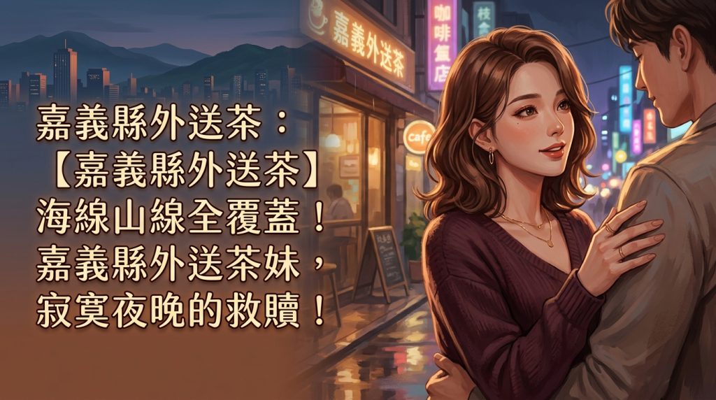 嘉義縣外送茶：【嘉義縣外送茶】海線山線全覆蓋！嘉義縣外送茶妹，寂寞夜晚的救贖！
