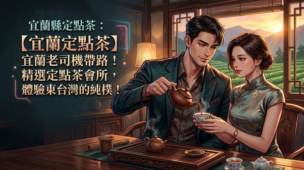 宜蘭縣定點茶：【宜蘭定點茶】宜蘭老司機帶路！精選定點茶會所，體驗東台灣的純樸！