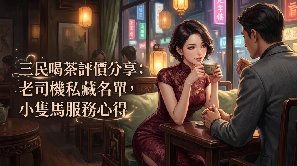 三民喝茶評價分享：老司機私藏名單，小隻馬服務心得