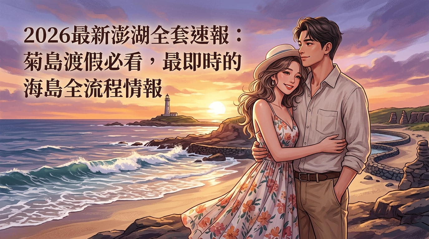 2026 最新澎湖全套速報：菊島渡假必看，最即時的海島全流程情報