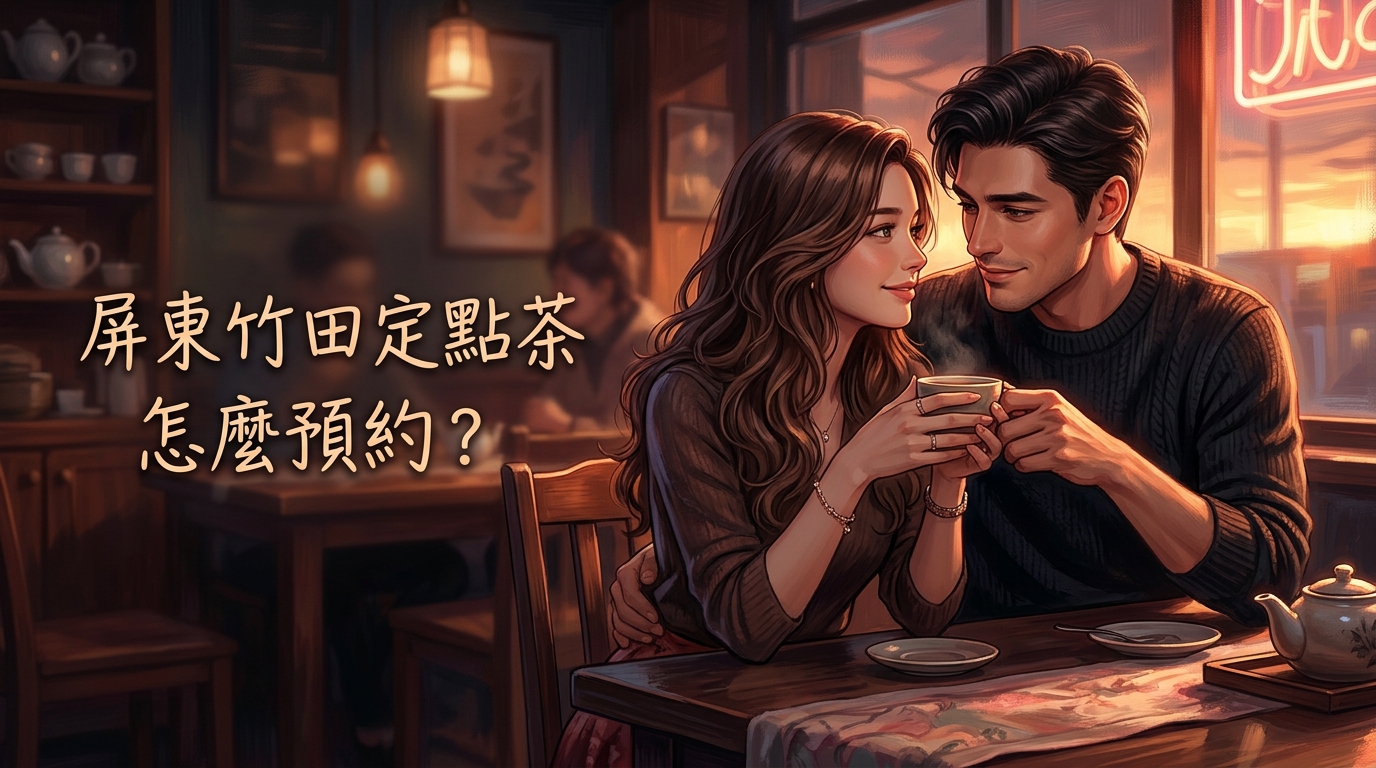 屏東竹田定點茶怎麼預約?