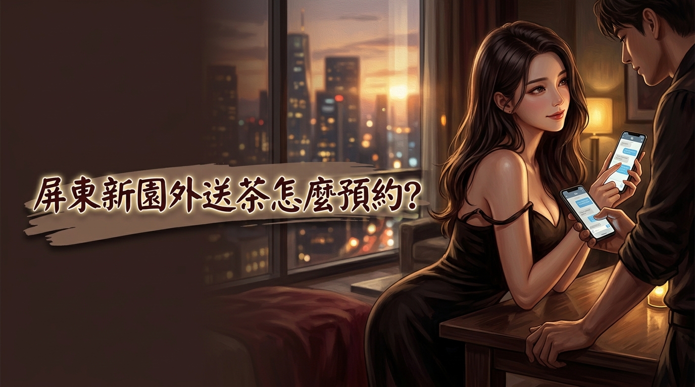 屏東新園外送茶怎麼預約?