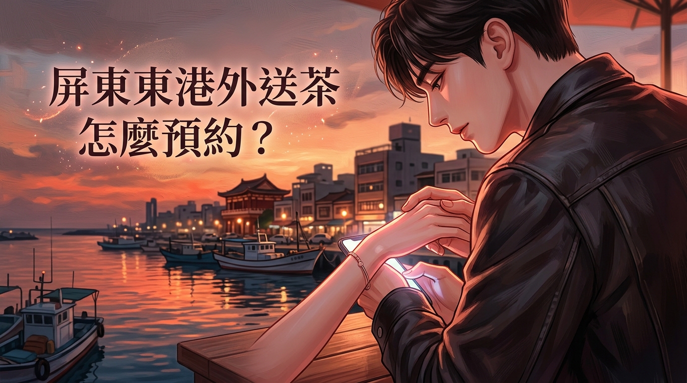 屏東東港外送茶怎麼預約?