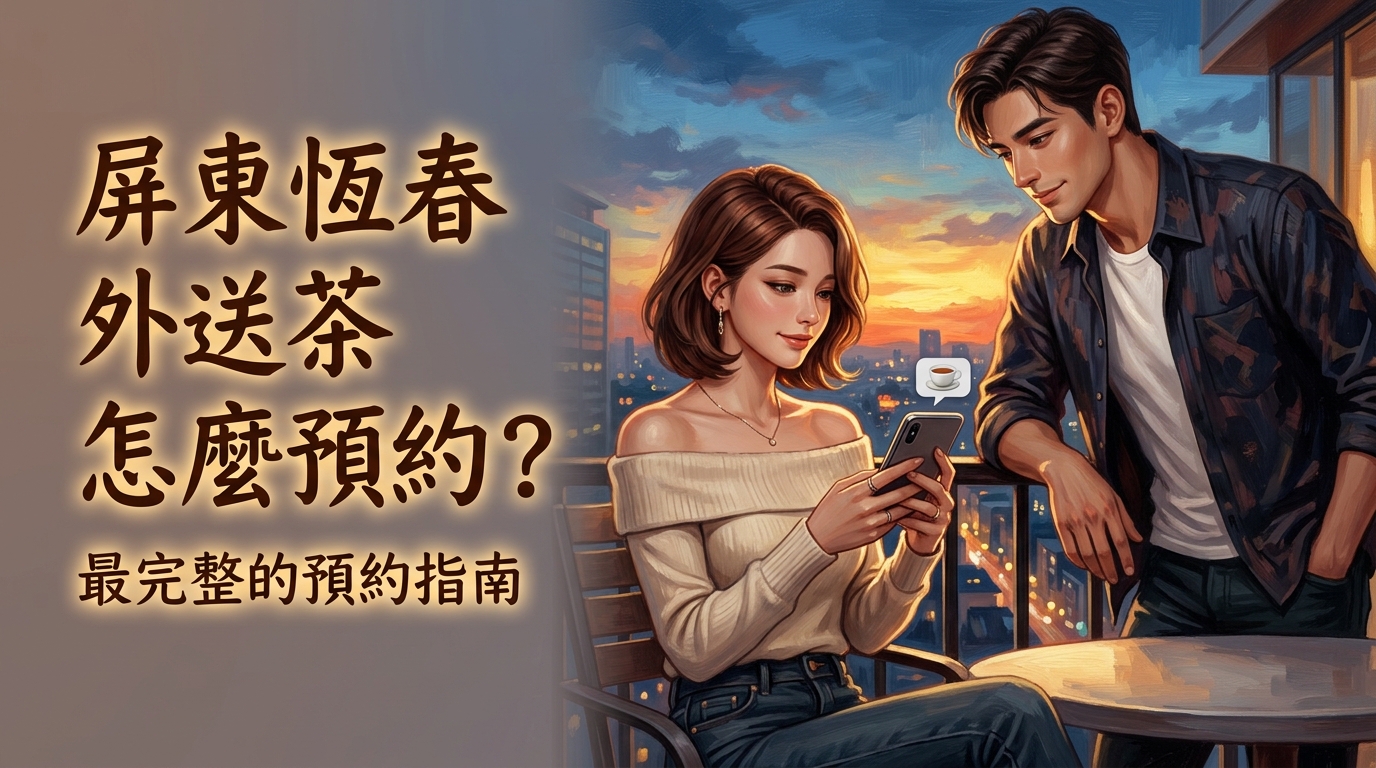 屏東恆春外送茶怎麼預約?