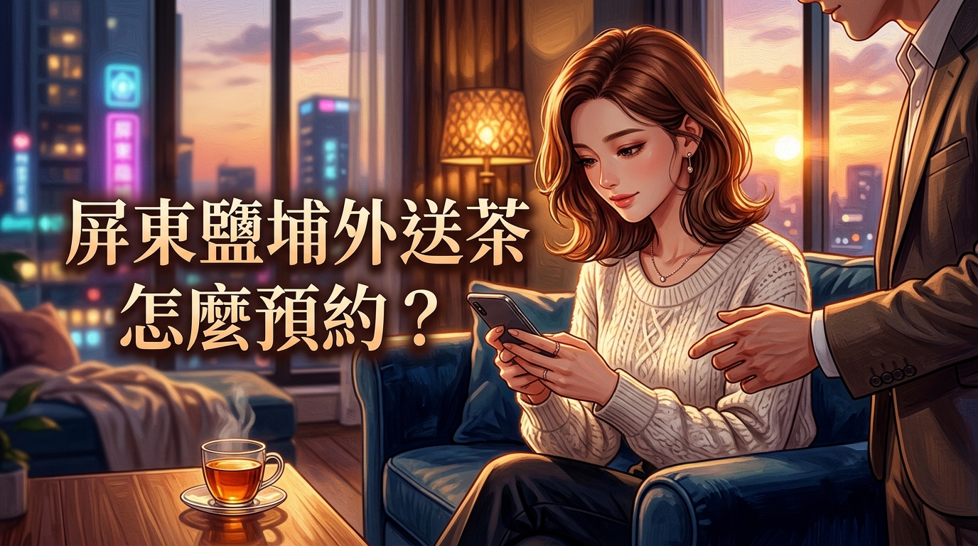 屏東鹽埔外送茶怎麼預約?