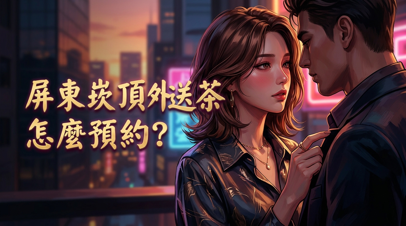 屏東崁頂外送茶怎麼預約?