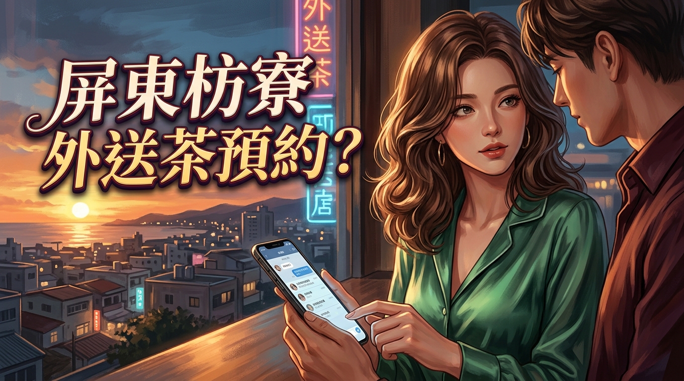 屏東枋寮外送茶怎麼預約?