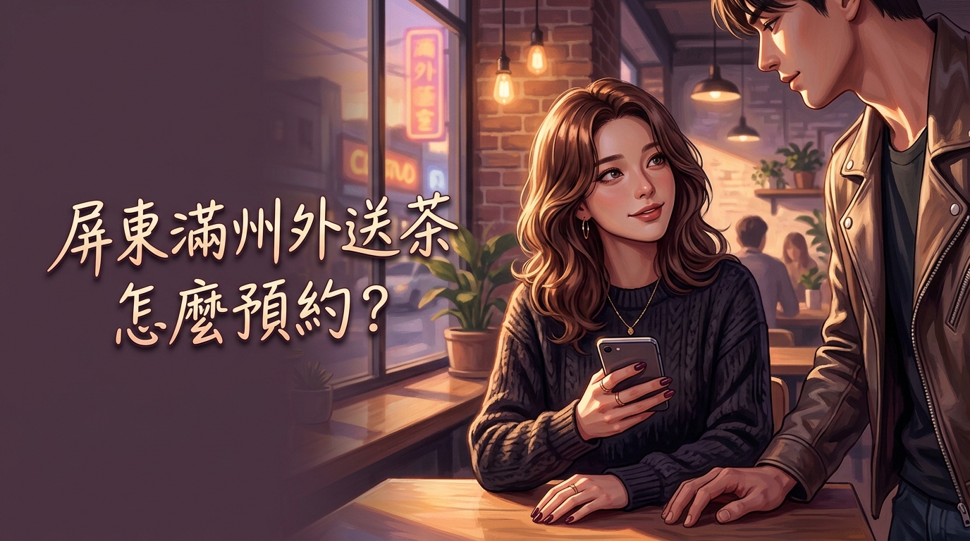 屏東滿州外送茶怎麼預約?