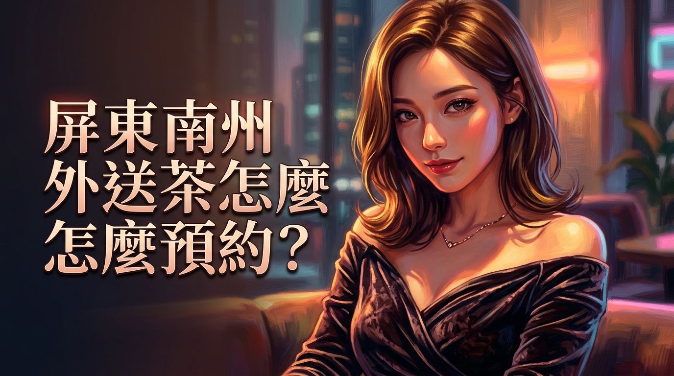 屏東南州外送茶怎麼預約?