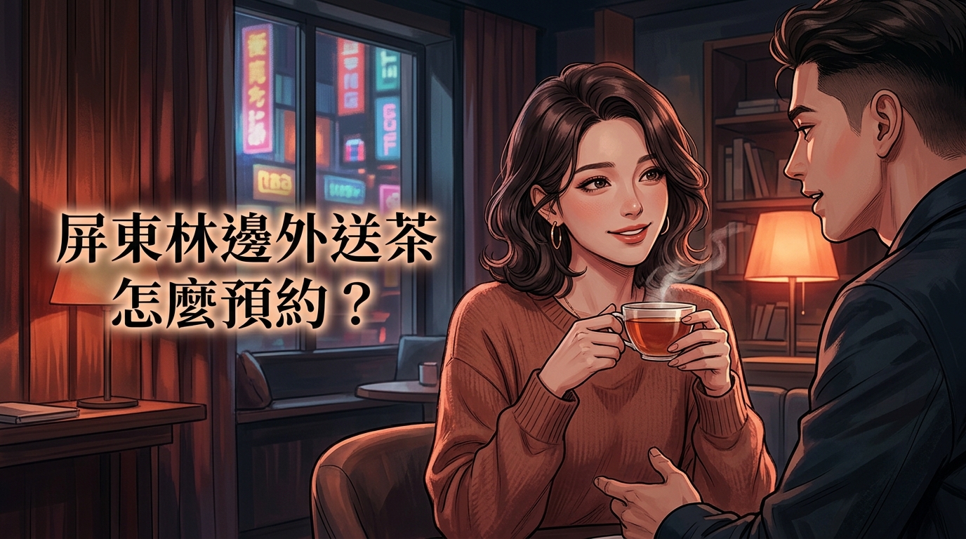 屏東林邊外送茶怎麼預約?