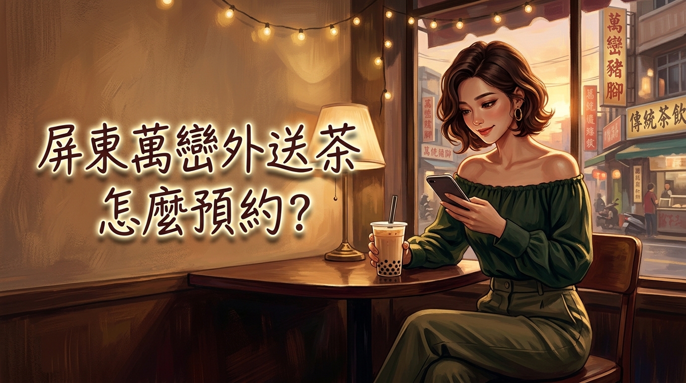 屏東萬巒外送茶怎麼預約?
