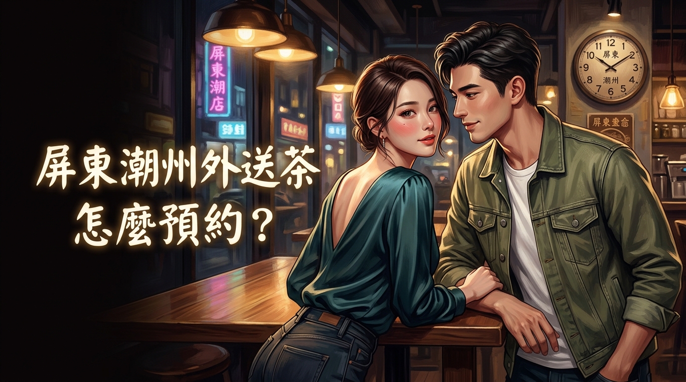 屏東潮州外送茶怎麼預約?