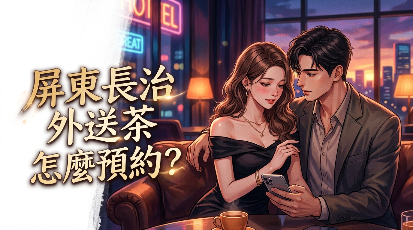 屏東長治外送茶怎麼預約?