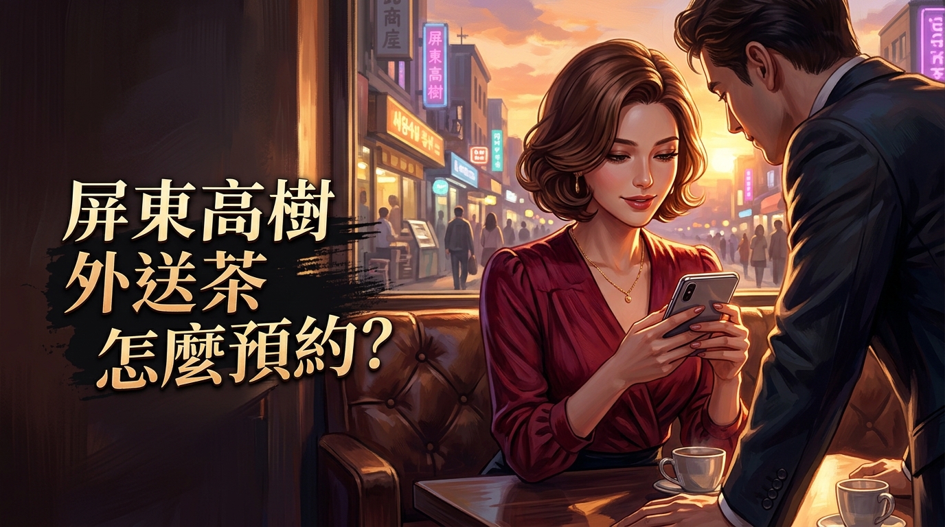 屏東高樹外送茶怎麼預約?