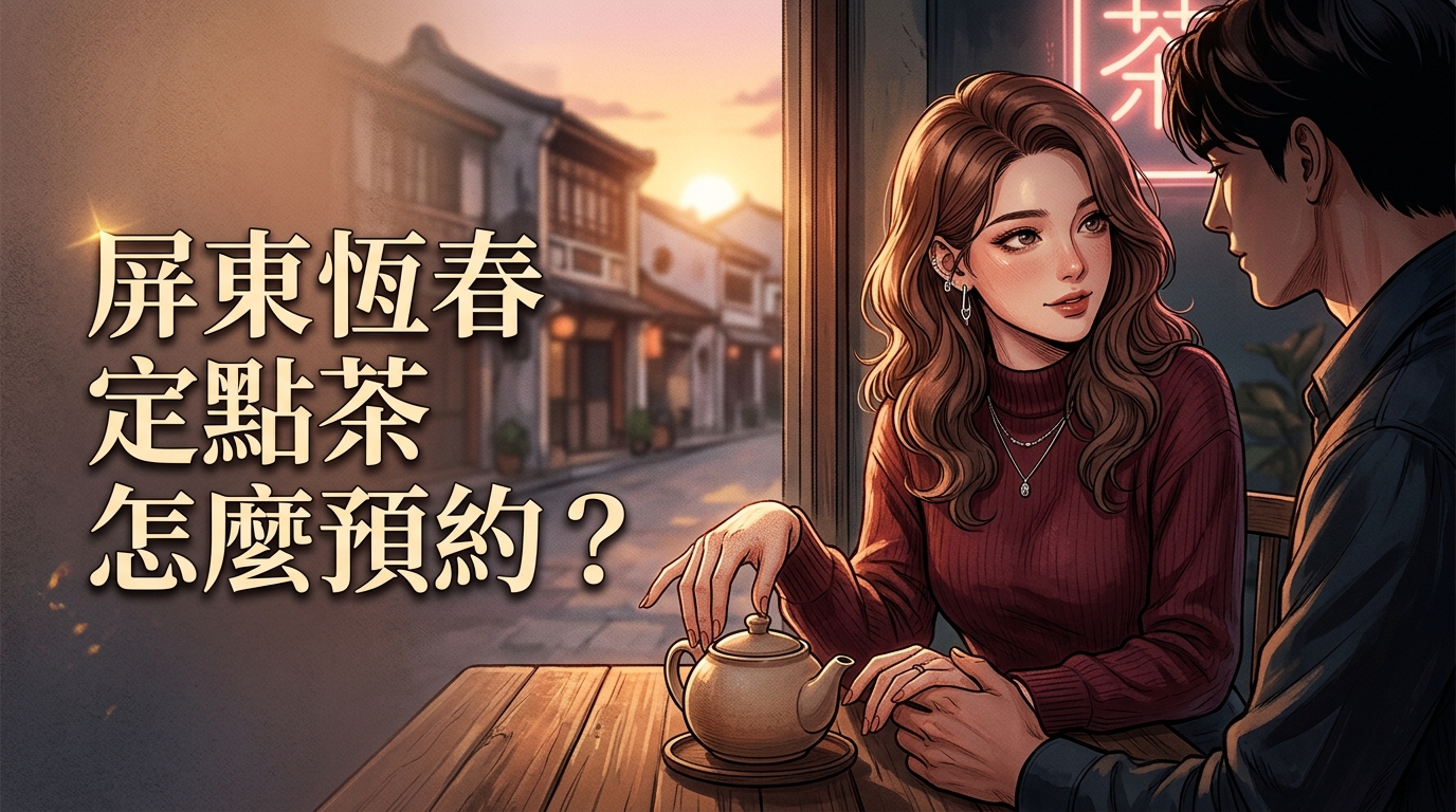 屏東恆春定點茶怎麼預約?
