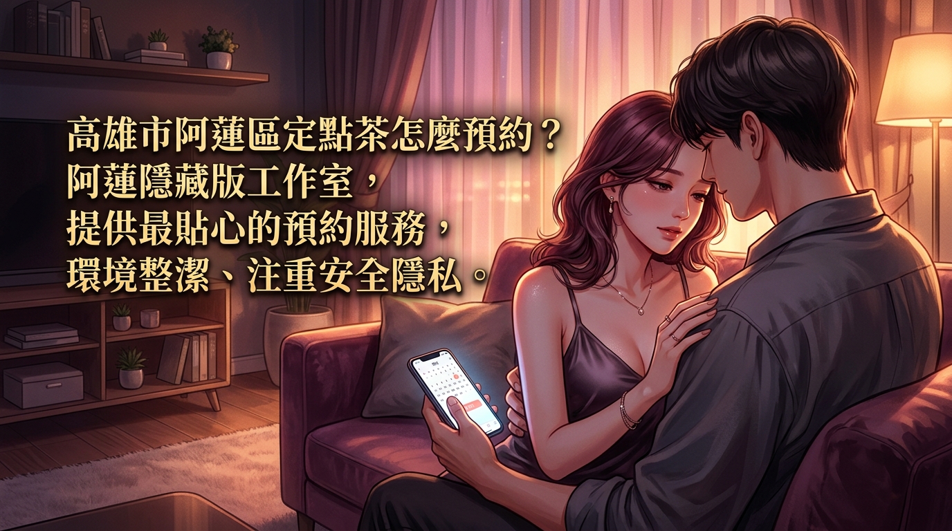 高雄市阿蓮區定點茶怎麼預約？ 阿蓮隱藏版工作室，提供最貼心的預約服務，環境整潔、注重安全隱私。