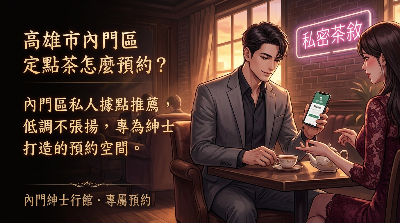 高雄市內門區定點茶怎麼預約？ 內門區私人據點推薦，低調不張揚，專為紳士打造的預約空間。
