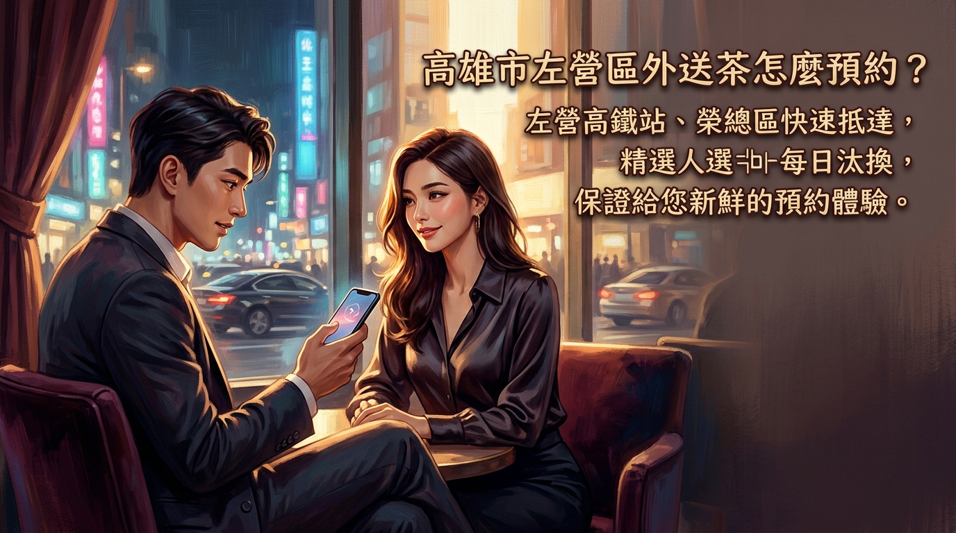高雄市左營區外送茶怎麼預約？ 左營高鐵站、榮總區快速抵達，精選人選每日汰換，保證給您新鮮的預約體驗。