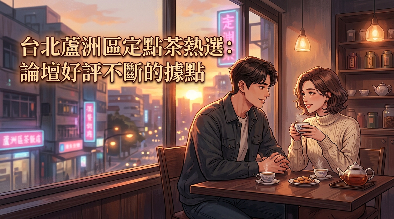 台北蘆洲區定點茶熱選：論壇好評不斷的據點