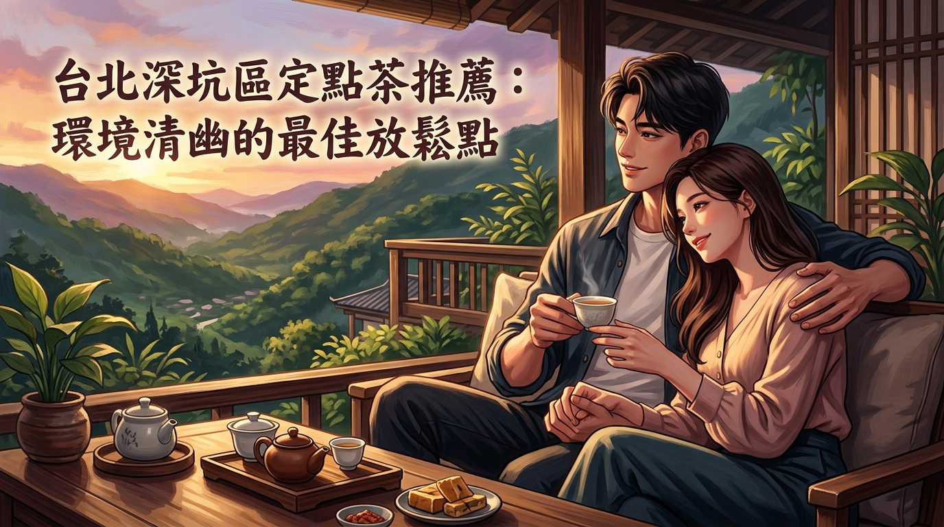台北深坑區定點茶推薦：環境清幽的最佳放鬆點