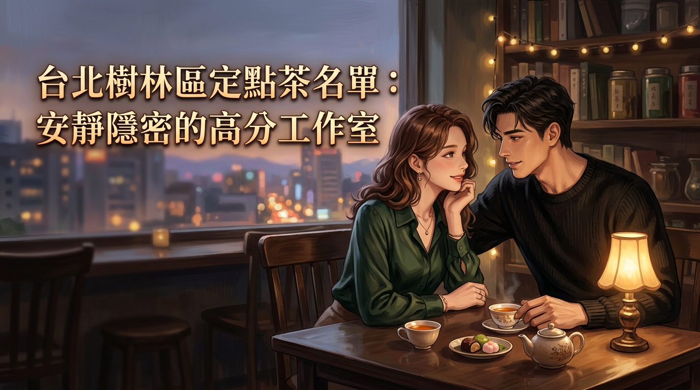 台北樹林區定點茶名單：安靜隱密的高分工作室