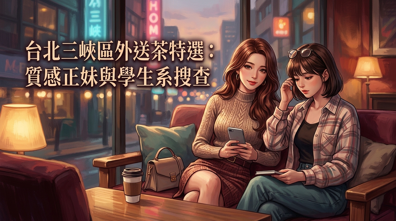 台北三峽區外送茶特選：質感正妹與學生系搜查
