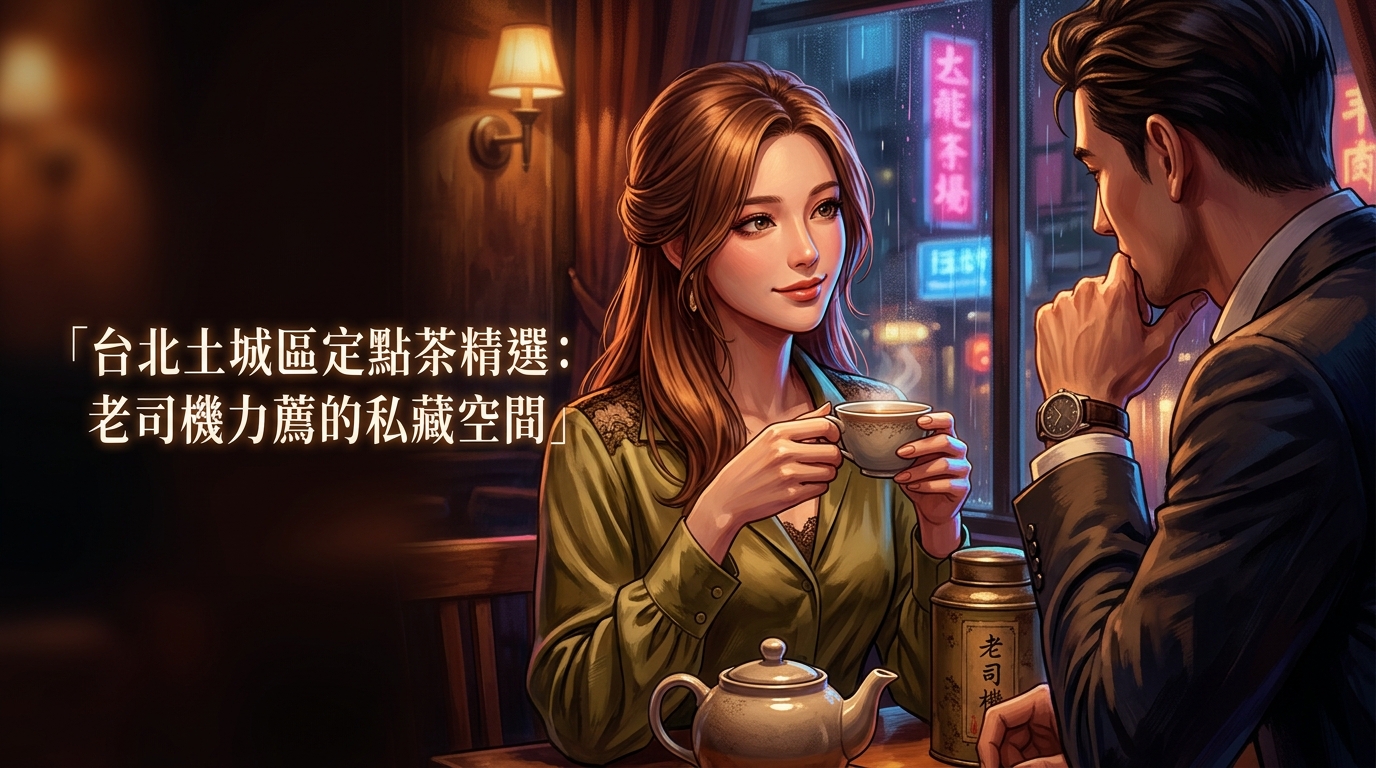 台北土城區定點茶精選：老司機力薦的私藏空間