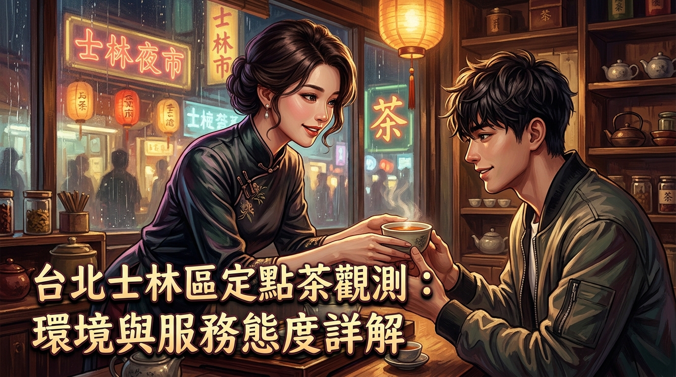 台北士林區定點茶觀測：環境與服務態度詳解