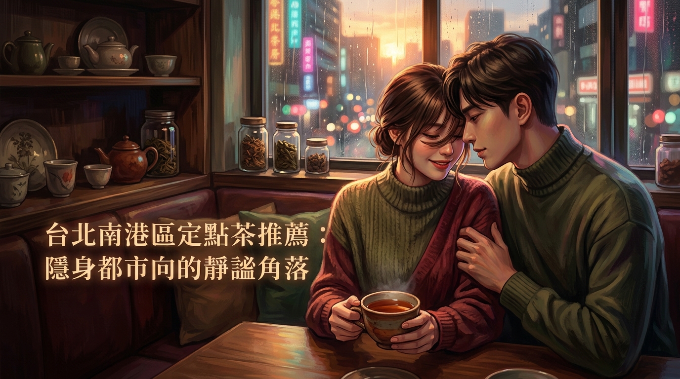 台北南港區定點茶推薦：隱身都市的靜謐角落