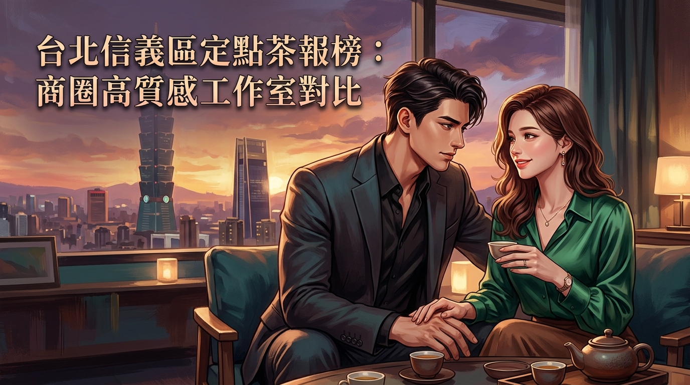 台北信義區定點茶報榜：商圈高質感工作室對比