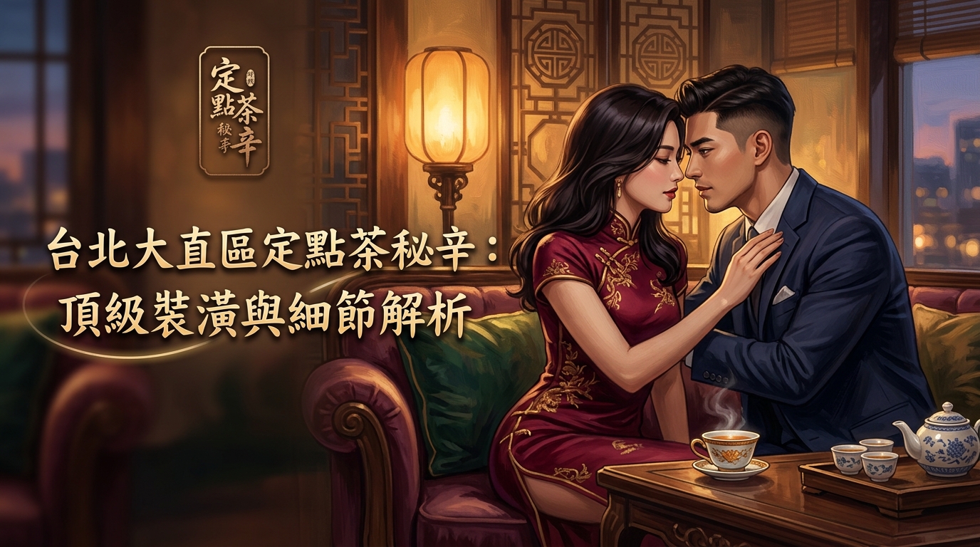 台北大直區定點茶秘辛：頂級裝潢與細節解析