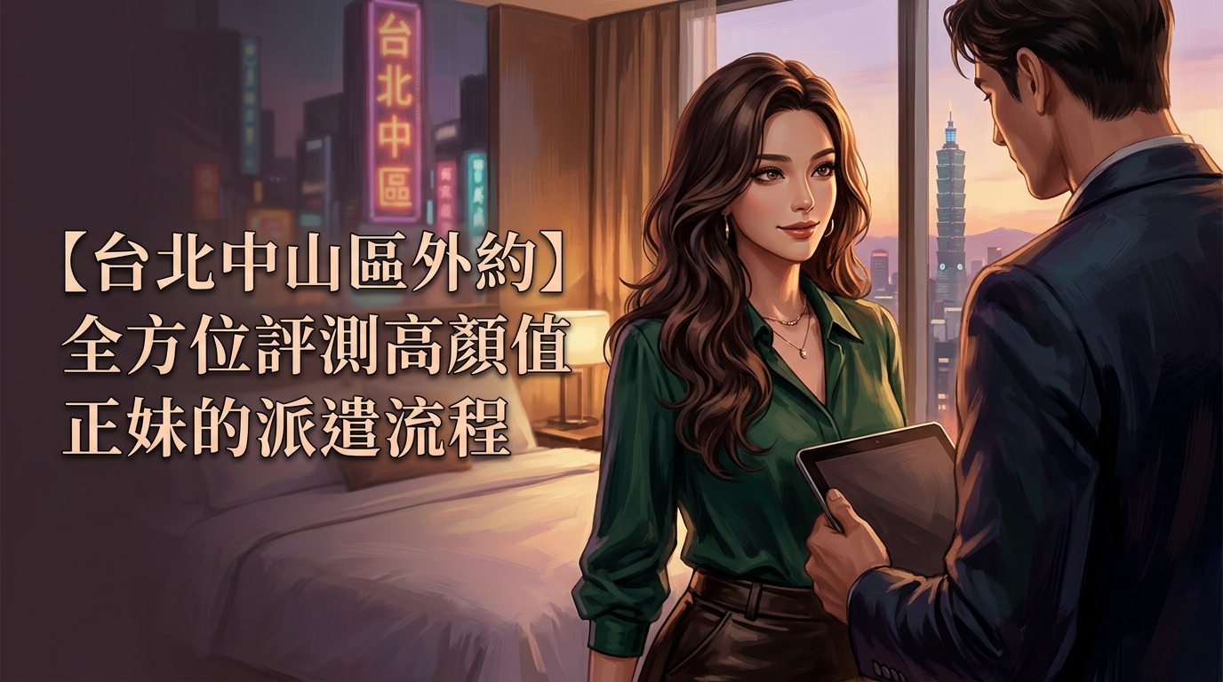 【台北中山區外約】全方位評測高顏值正妹的派遣流程