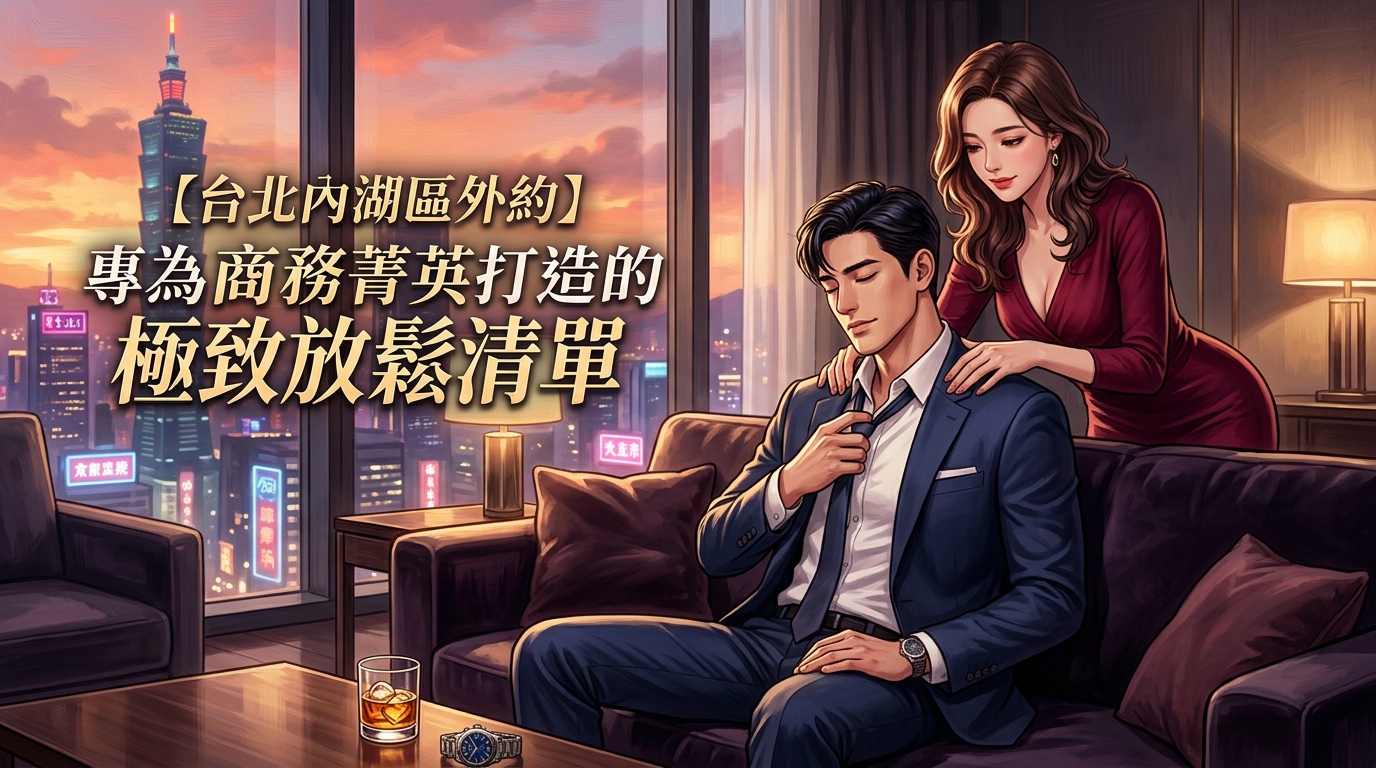 【台北內湖區外約】專為商務菁英打造的極致放鬆清單