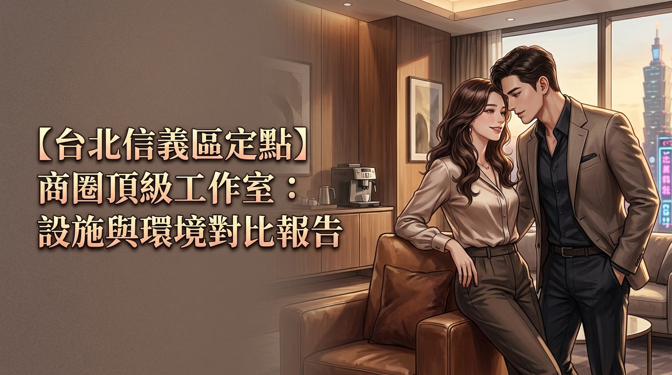【台北信義區定點】商圈頂級工作室:設施與環境對比報告