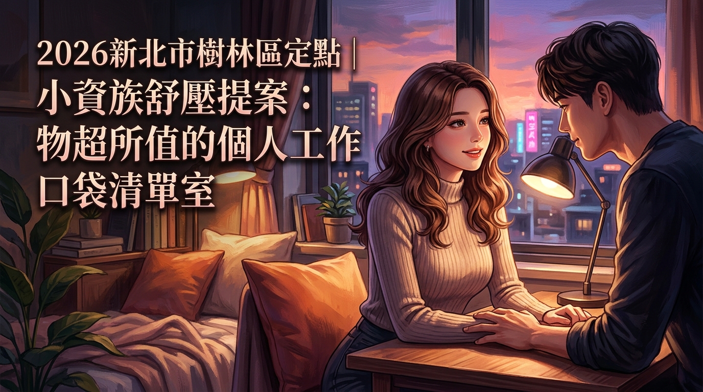 2026新北市樹林區定點｜小資族舒壓提案：物超所值的個人工作室口袋清單