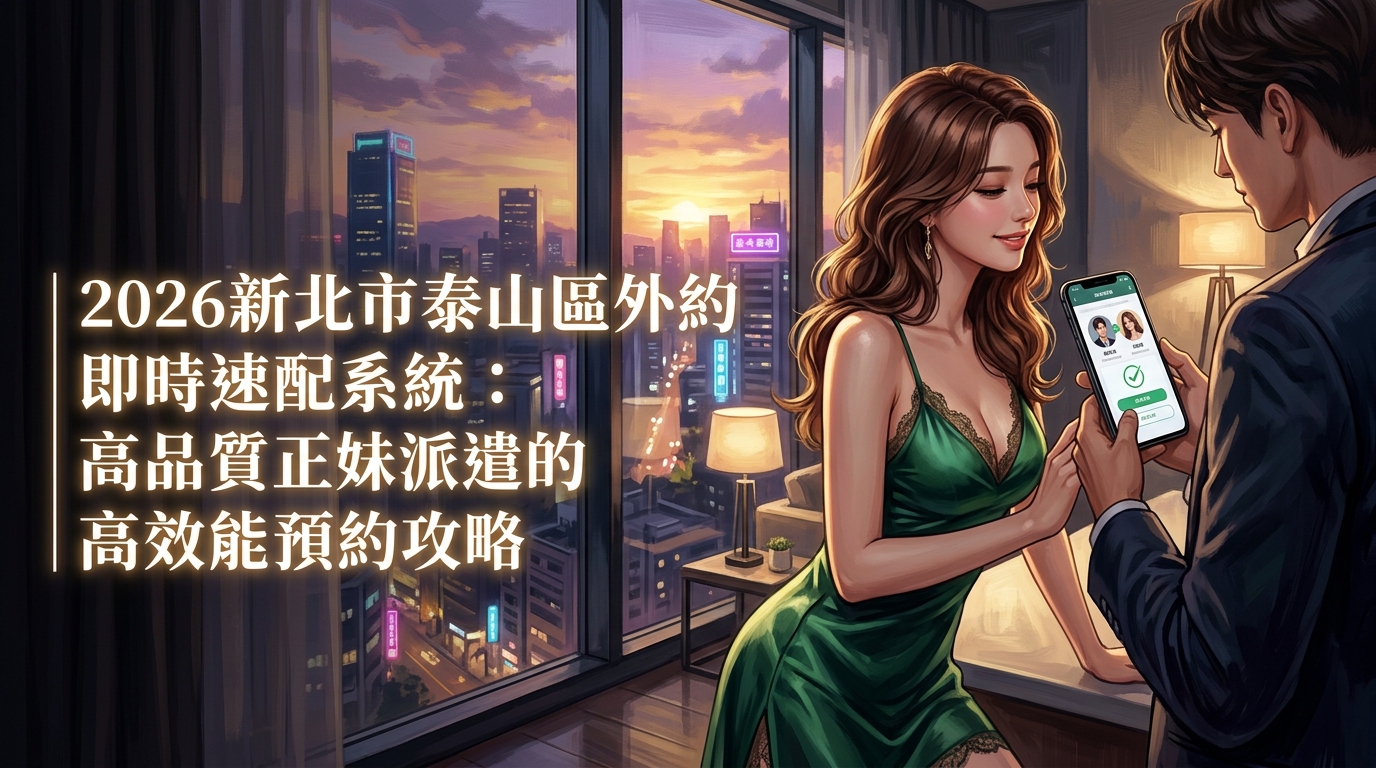 2026新北市泰山區外約｜即時速配系統：高品質正妹派遣的高效能預約攻略