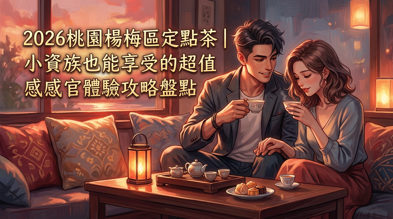 2026桃園楊梅區定點茶｜小資族也能享受的超值感官體驗攻略盤點