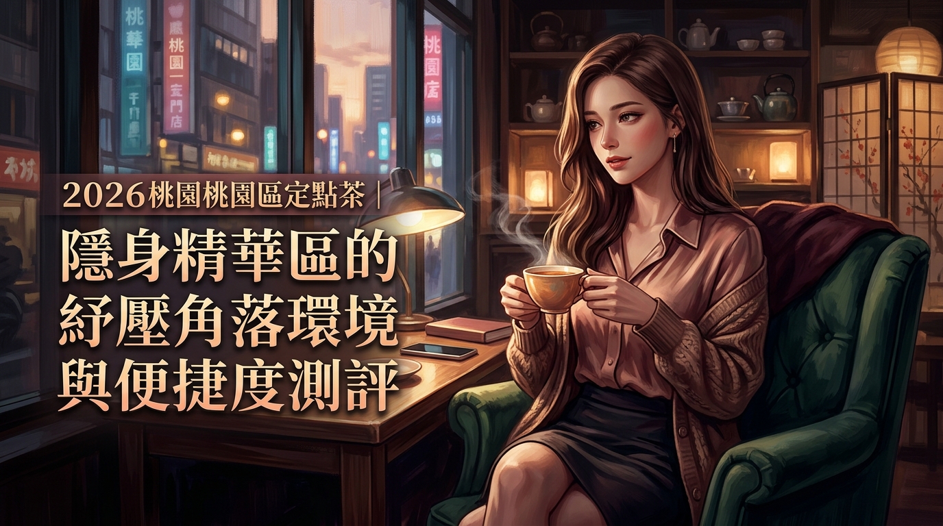 2026桃園桃園區定點茶｜隱身精華區的紓壓角落環境與便捷度測評