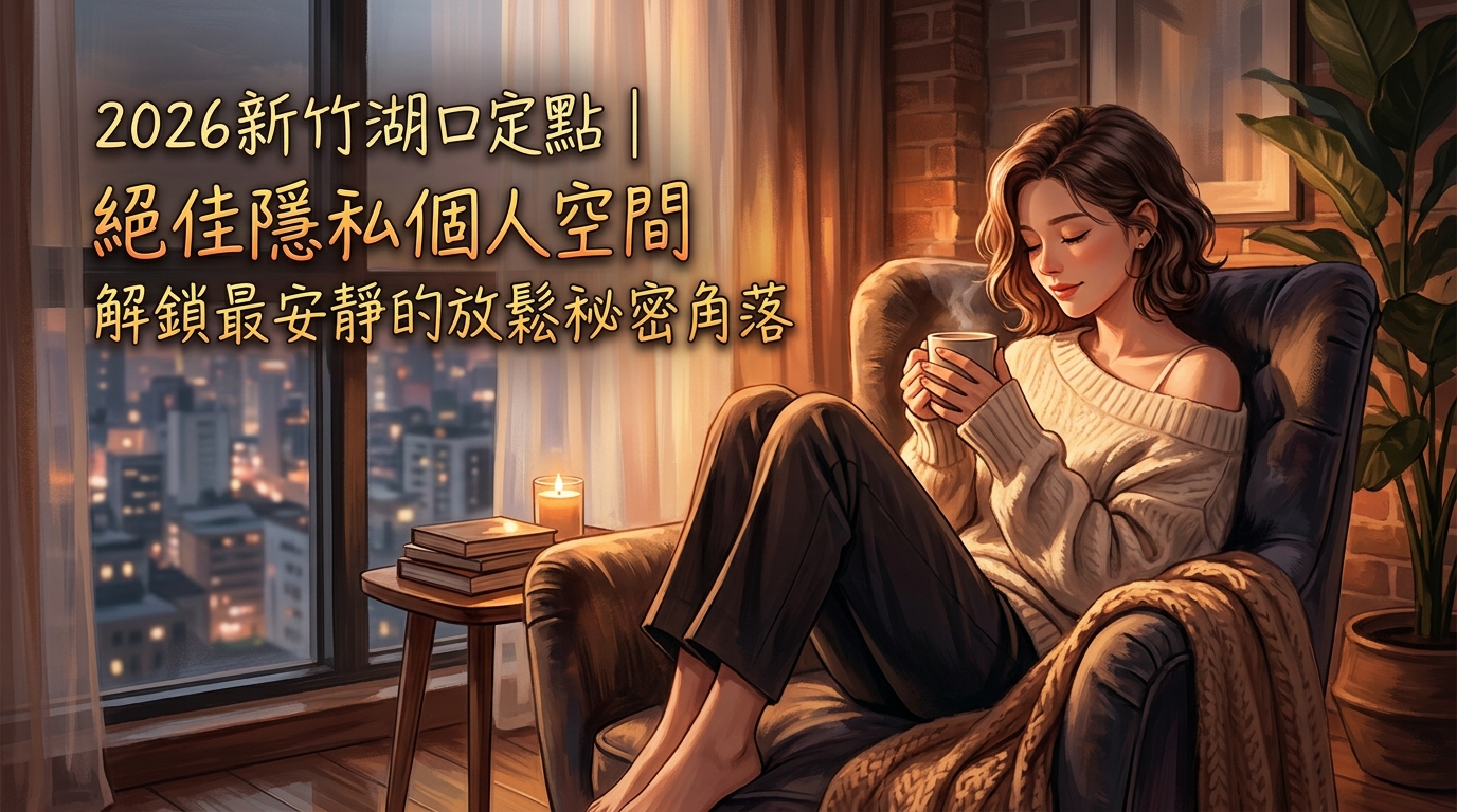 2026新竹湖口定點｜絕佳隱私個人空間解鎖最安靜的放鬆秘密角落
