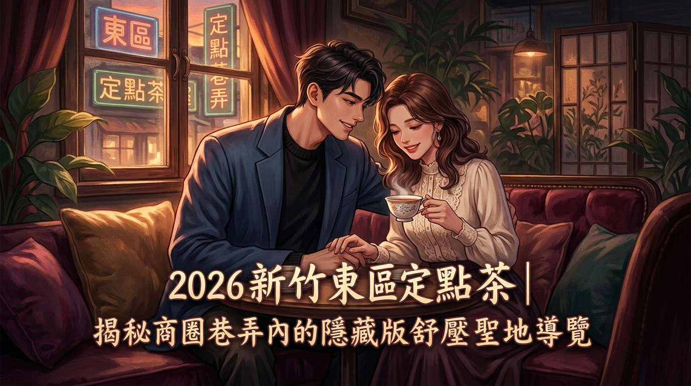2026新竹東區定點茶｜揭秘商圈巷弄內的隱藏版舒壓聖地導覽