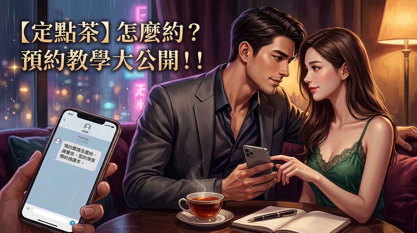 【定點茶】怎麼約? 預約教學大公開！！