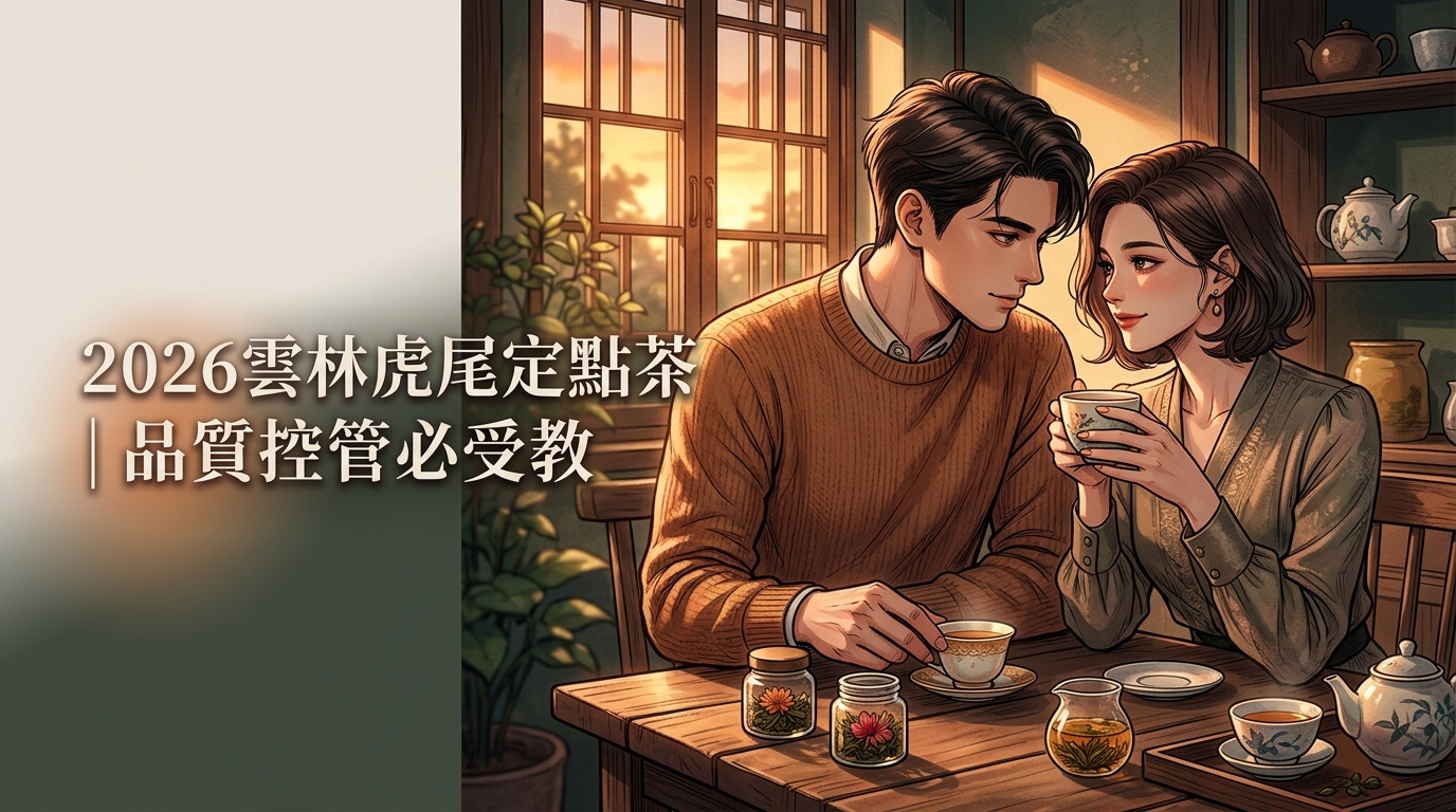 2026雲林虎尾定點茶｜品質控管必受教