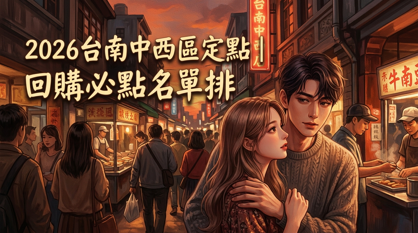 2026台南中西區定點｜回購必點名單排