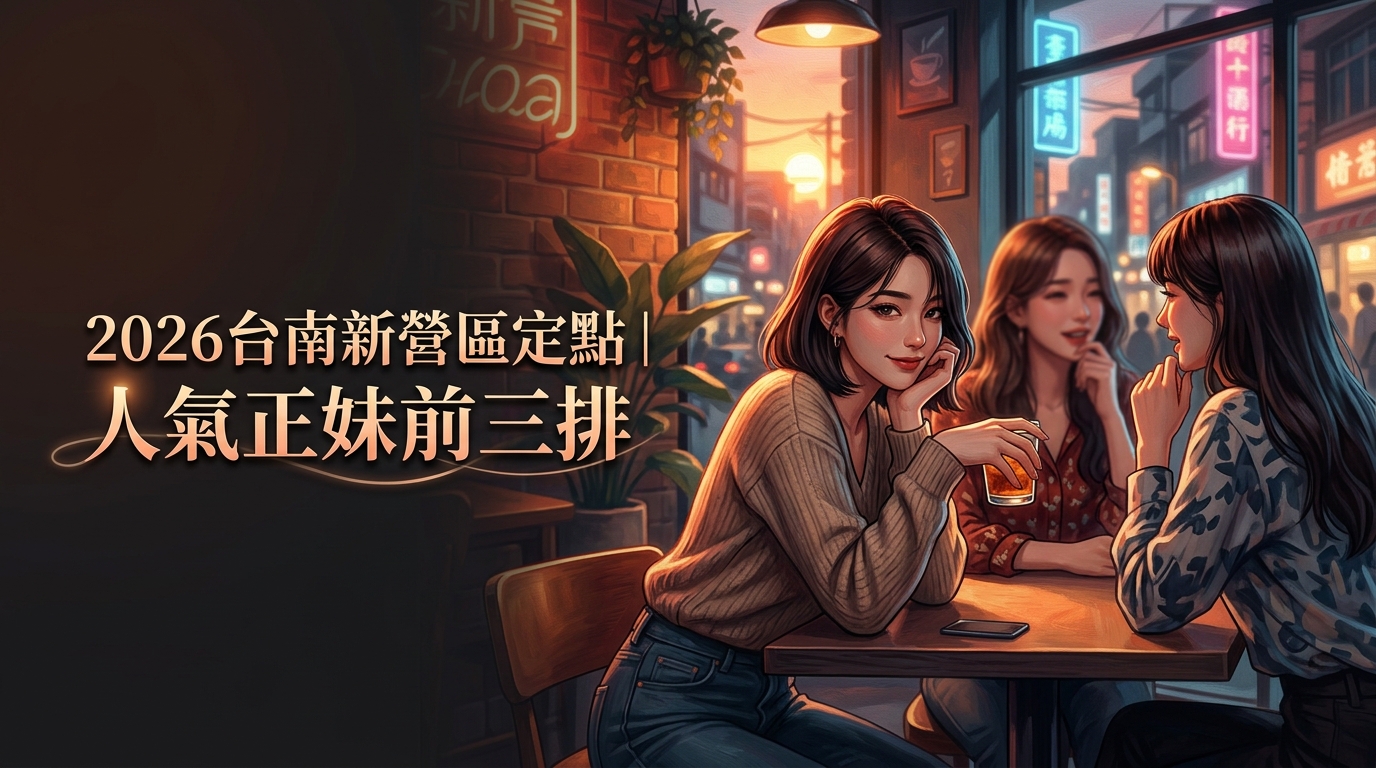 2026台南新營區定點｜人氣正妹前三排