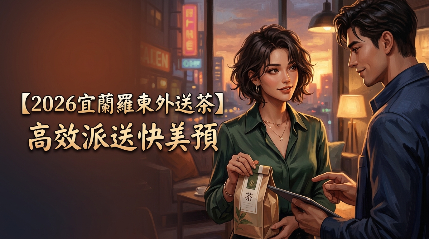 【2026宜蘭羅東外送茶】高效派送快美預