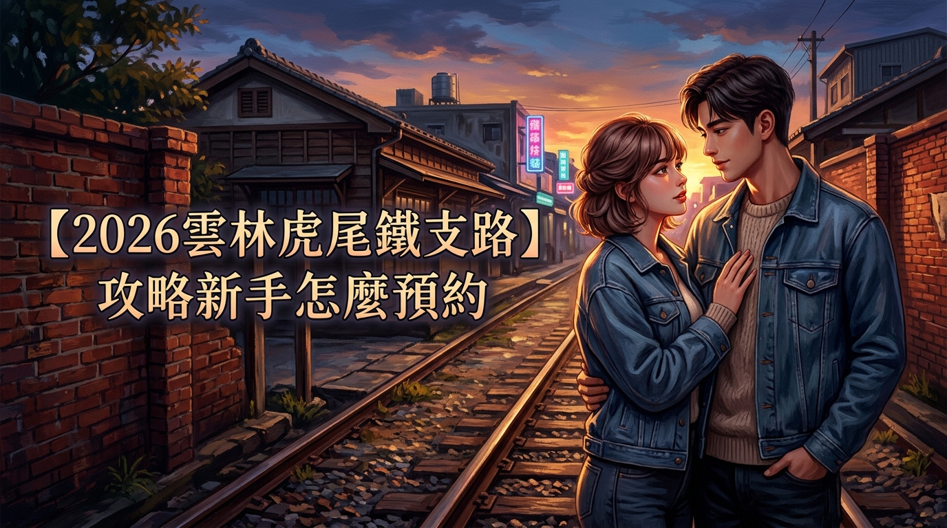 【2026雲林虎尾鐵支路】攻略新手怎麼預約