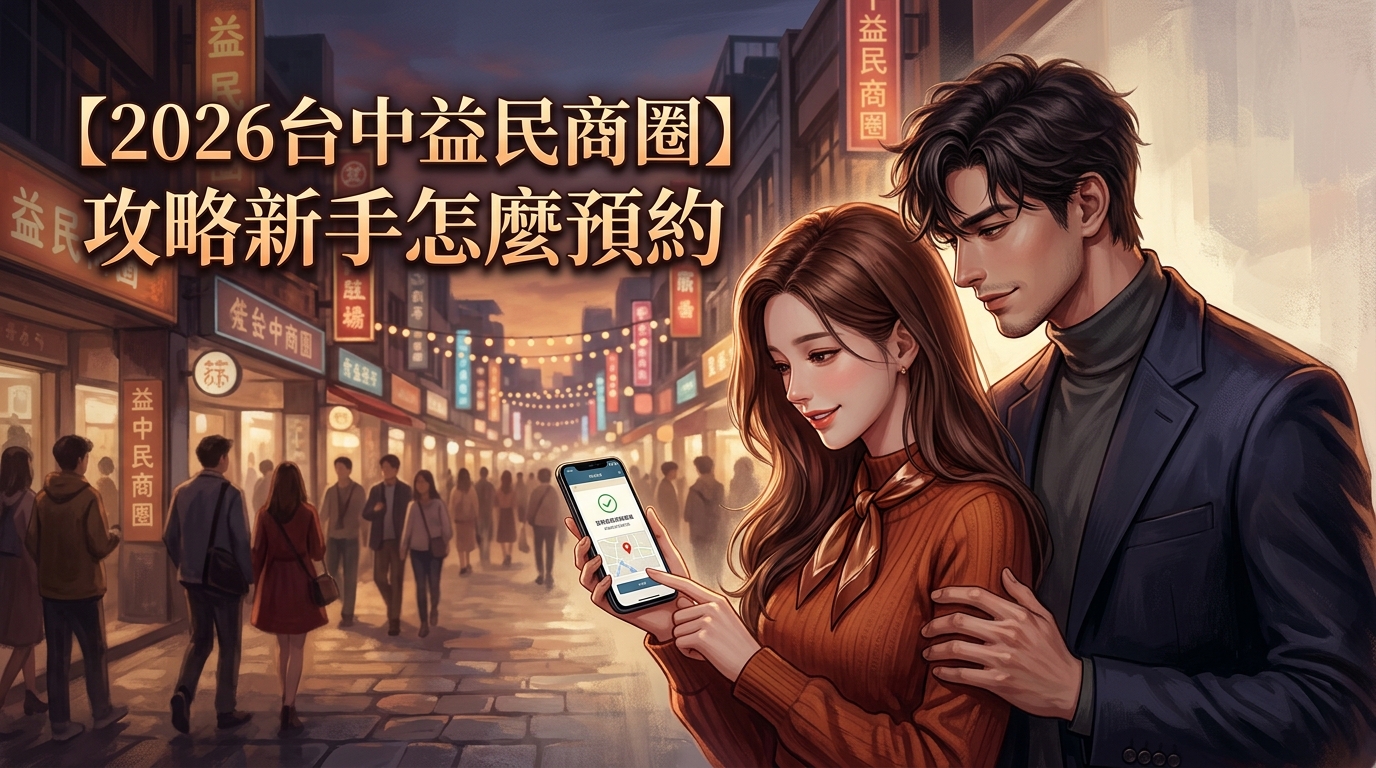 【2026台中益民商圈】攻略新手怎麼預約