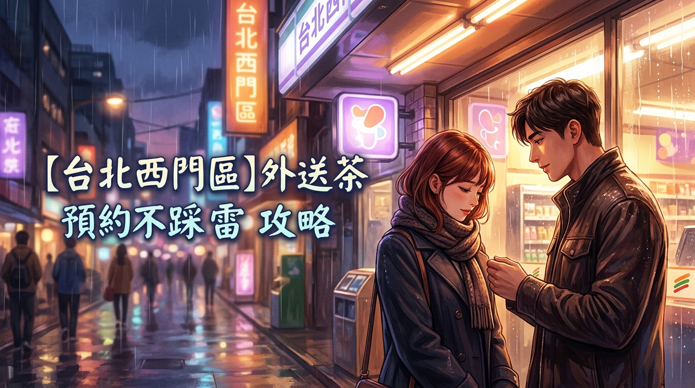 [台北西門區]外送茶預約不踩雷攻略
